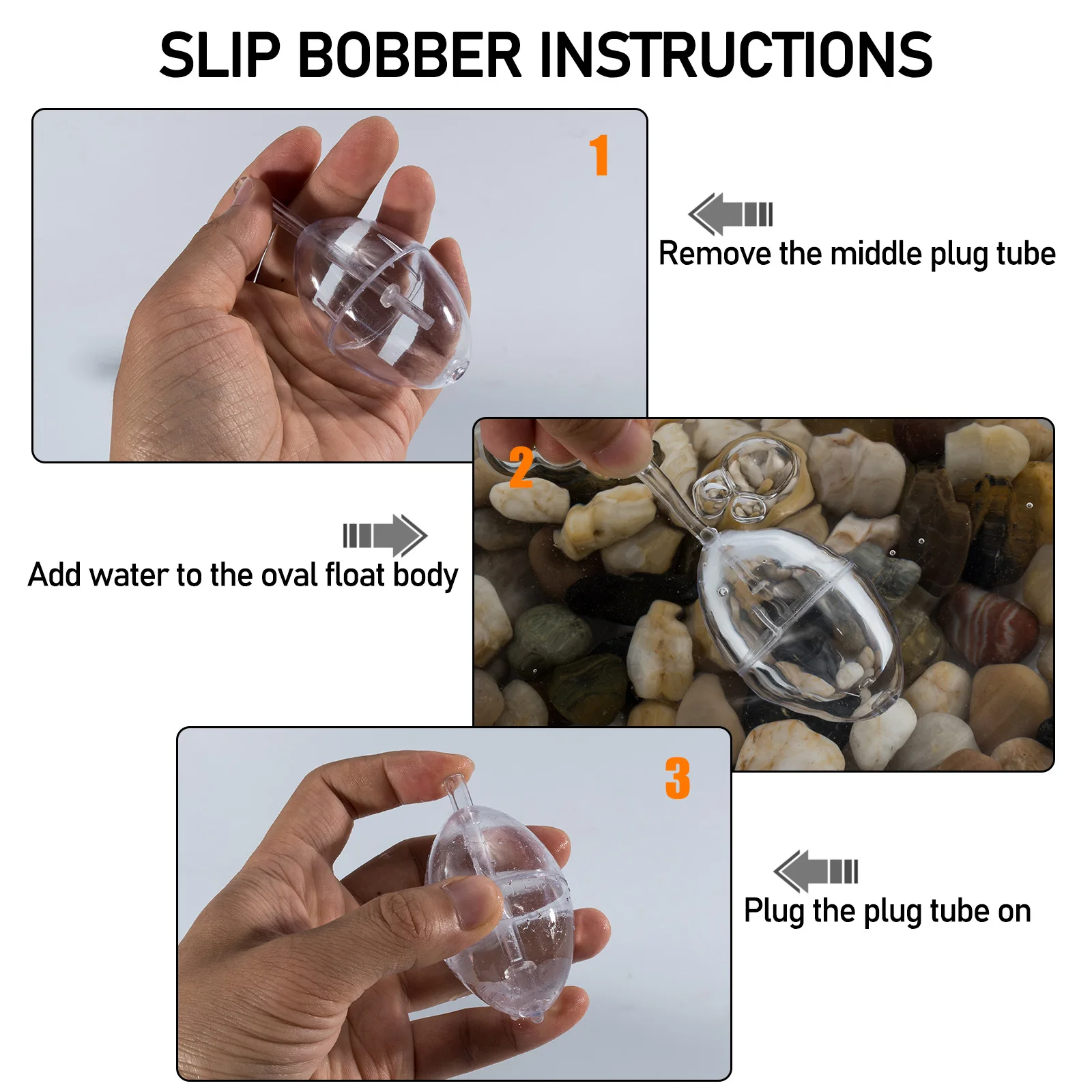 Indicador de huelga transparente ovalado PVC – Superficie giratoria antideslizante - imagen 2