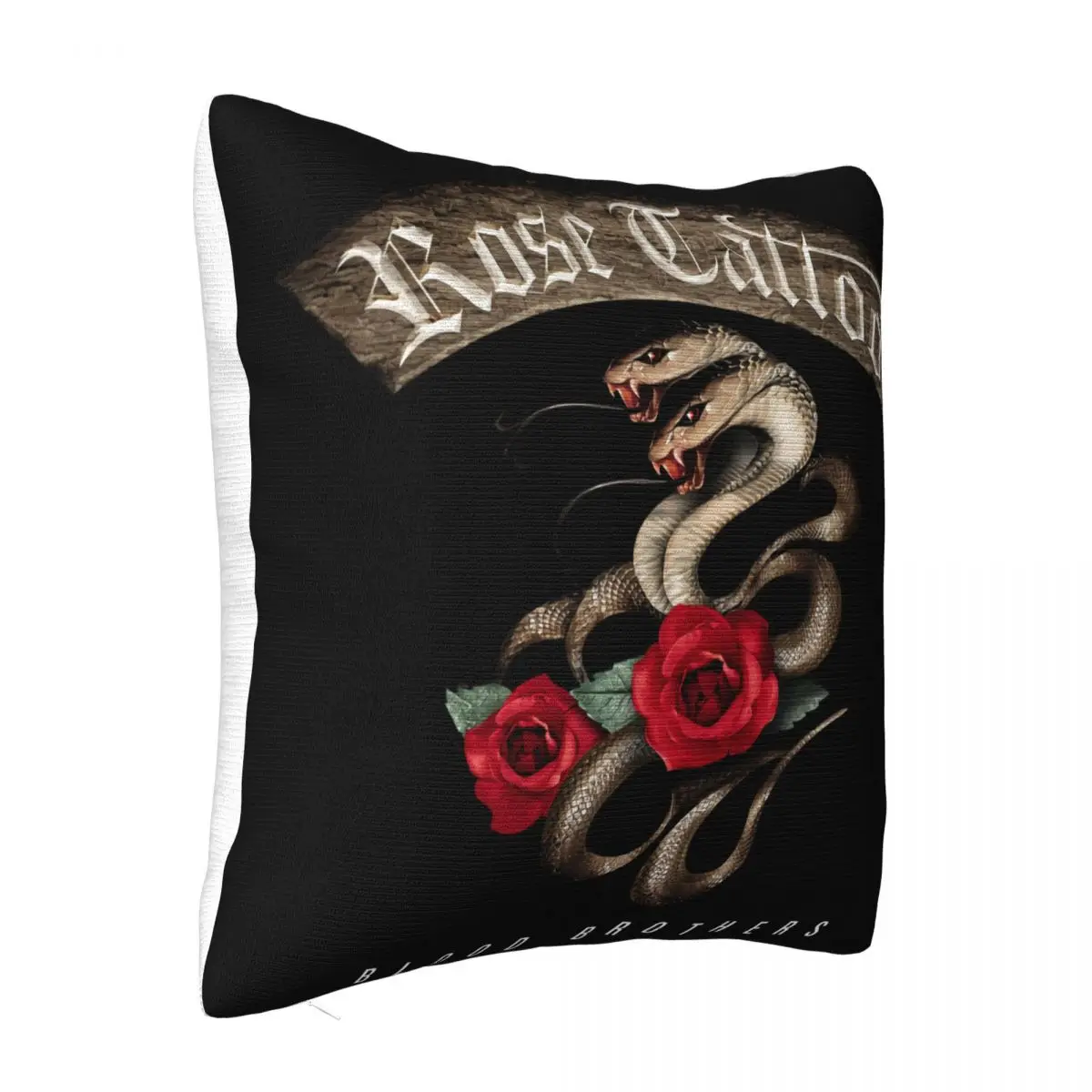 Rose Tattoo Rock Baseball N Roll Outlaws Album Cover Hats Mens Hats Pop Design Pillow Case