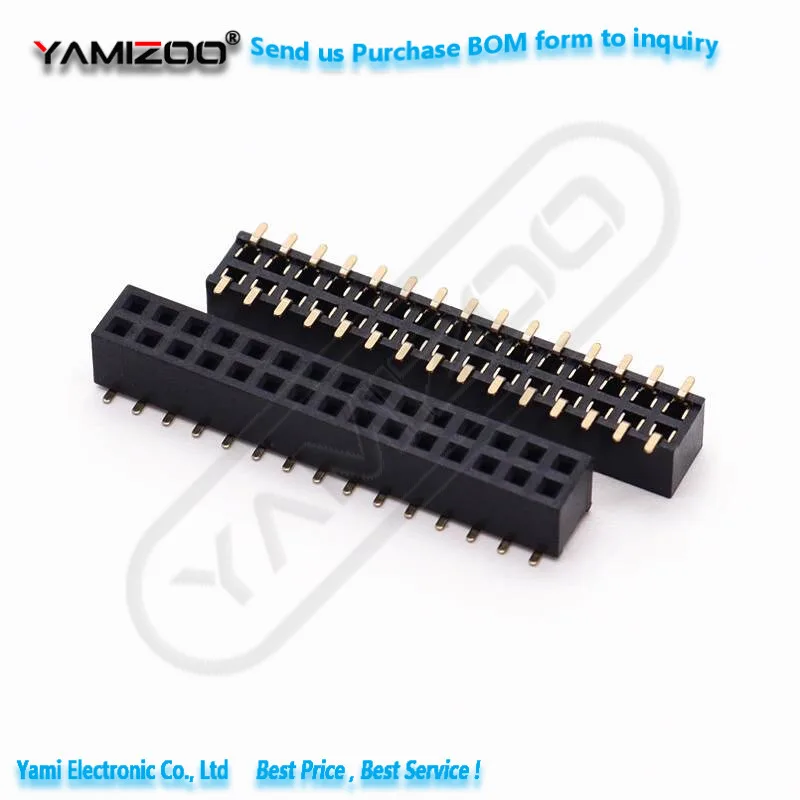 5~10 Stück SMD Doppelreihiger 2-mm-Buchsenstecker 2,0 mm 2*3/4/5/6/7/8/12/15/40P – Detail 6