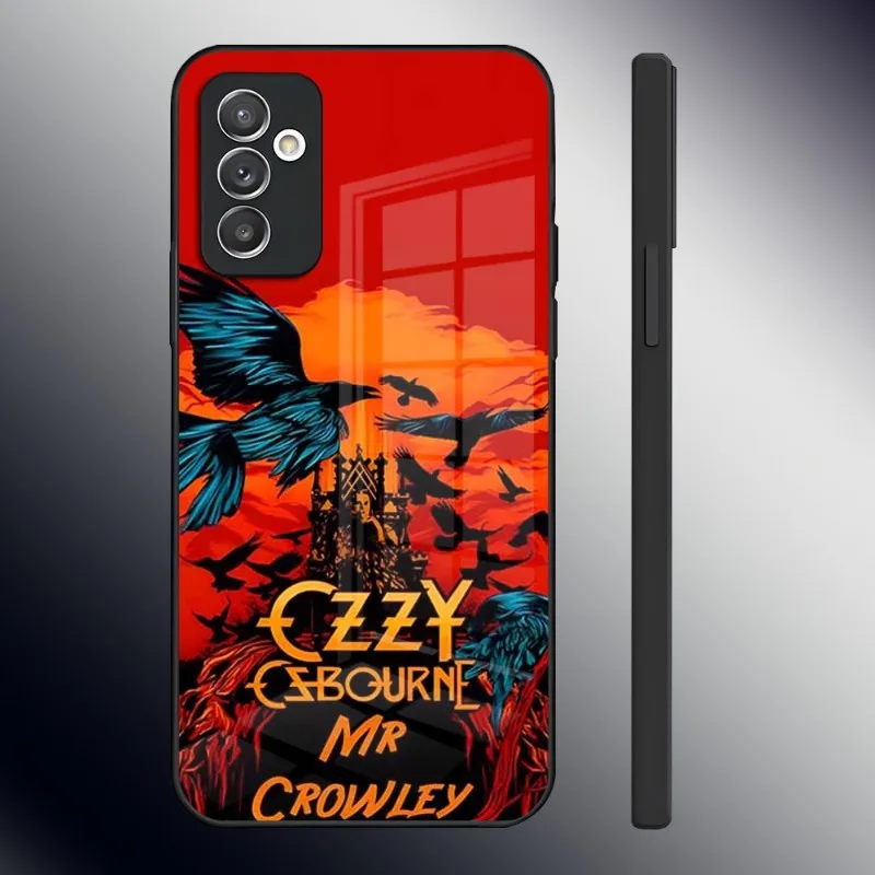 Rock Band Ozzy Osbourne Phone Case Tempered Glass For Samsung S22 S21 S30 S20 Pro Ultra Plus S7Edge S8 S9 S10E Plus Back Cover