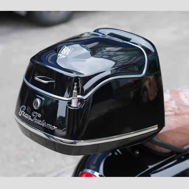 ApplicableRA GT150Motorcycle retro tail box, scooter trunk, cargo box, luggage box, special modification accessories