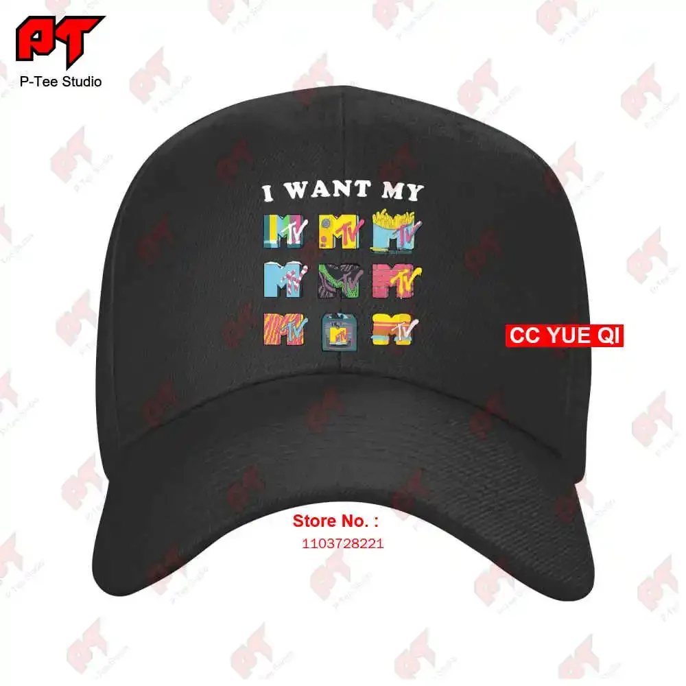 

I Want My Mtv Baseball Caps Truck Cap KZH1