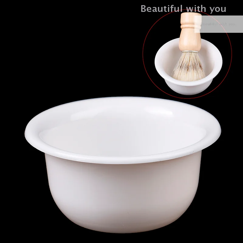 Male Shaving Appliance Barber Shaving Brush Bowl Men's Shaving Bowl Soap Mug Cup Face Cleaning Tools Holder