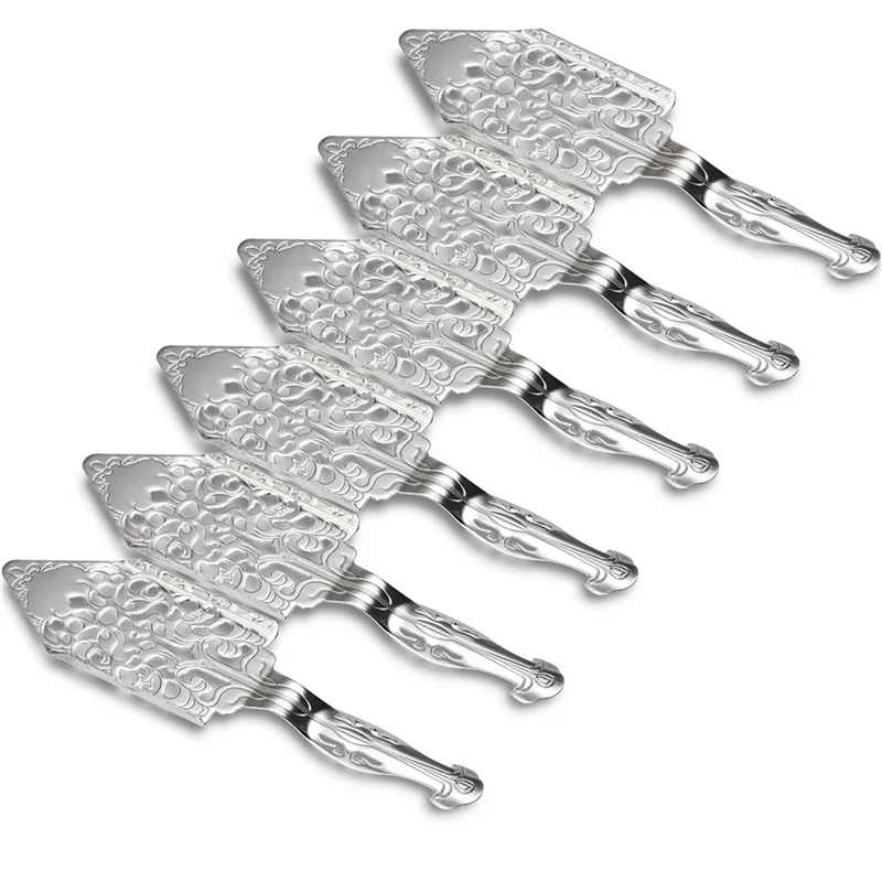 Łyżeczki do absyntu ze stali nierdzewnej ABKP-12PCS, vintage, do barów koktajlowych, do szklanek, filtr do napojów, ażurowe łyżeczki do absyntu