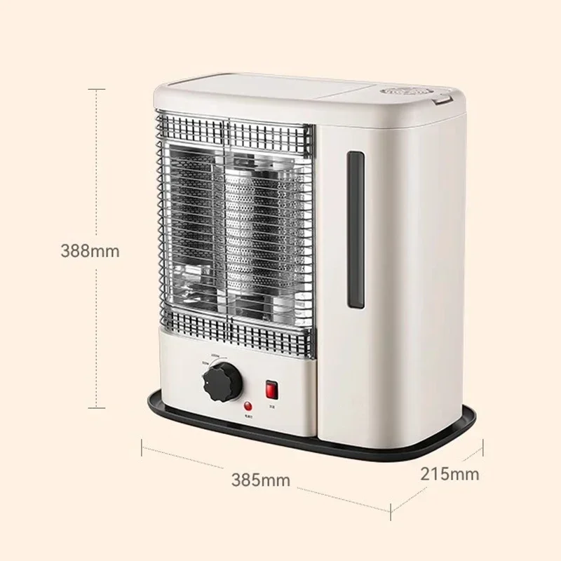 Household far infrared heater energy saving hot air electric heater small air heater stove with humidifier air heater fast