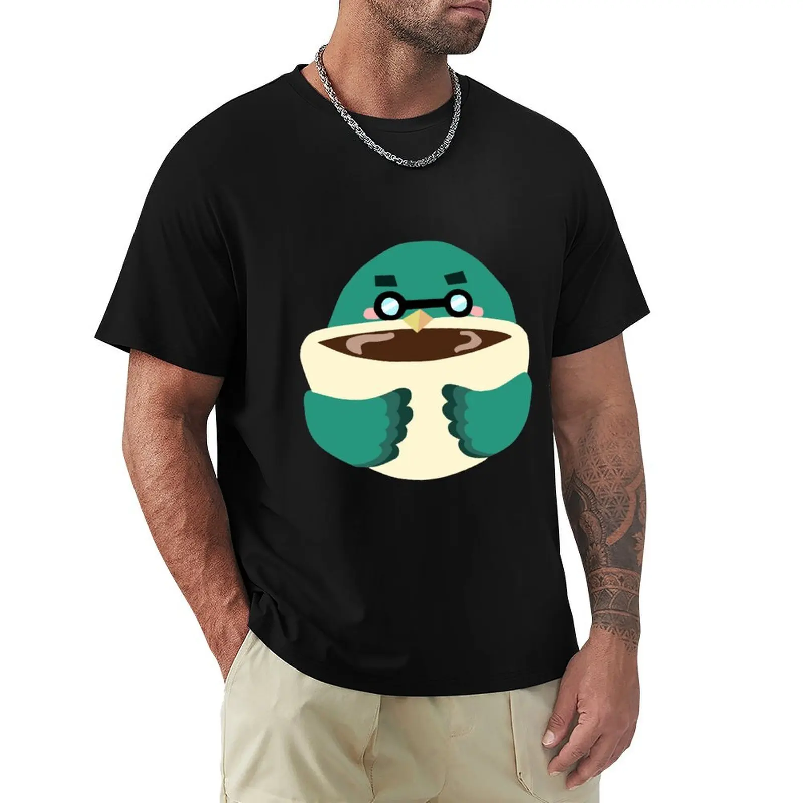 

Brewster Coffee T-Shirt Sweat Resistant Workout Tee Shirt