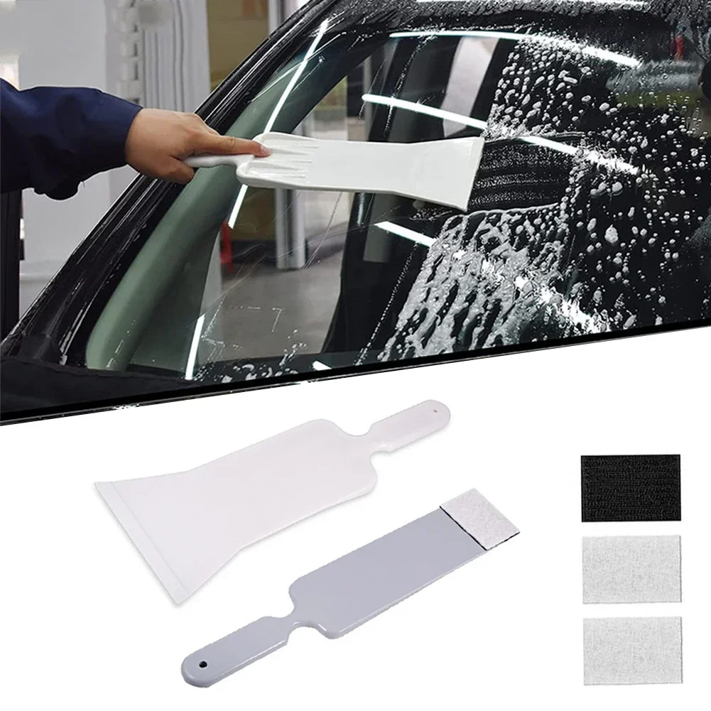 

Wrap Tools Durable Squeegee Felt Edge Car Packaging Film Scraper Applicator Window Tint Tool Extended Squeeze Squeegee