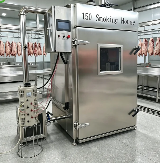 Charcoal Heating Type Smoker Oven Outdoor Kitchen Barbecue Smoker Oven