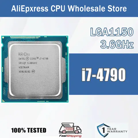 Intel Core I7-4790 3.6GHz 4 Cores 8 Threads 8M 84W I7 4790 Computer CPU Processor Server LGA1150
