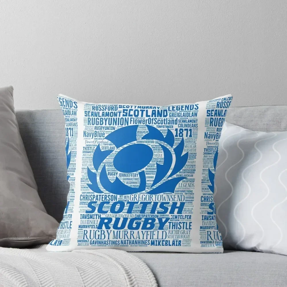 

SRU - Scotland Rugby Throw Pillow Christmas Throw Pillows Covers Plaid Sofa pillow