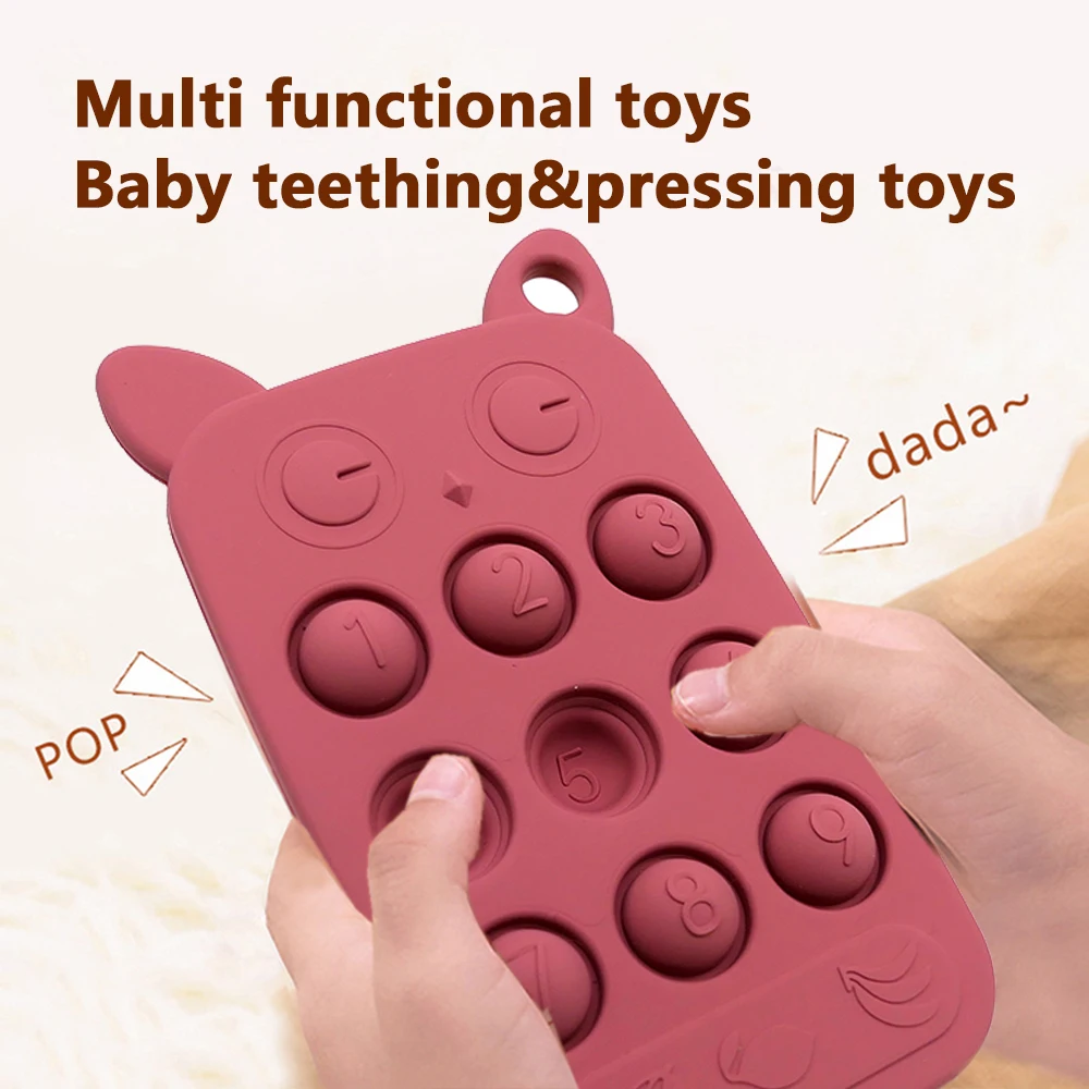 

Силиконовый пузырь, игрушка для снятия стресса, силиконовый материал, успокаивает эмоции, повышает фокус, детский праздничный подарок