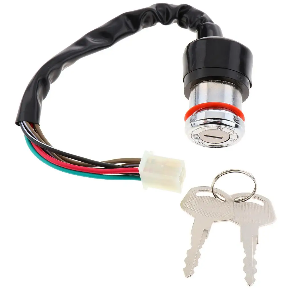 Ignition Key Switch Wire Length: 30 Cm with Two Keys for GN