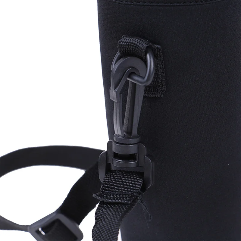 1pc 420-1500ML Sport Wasser Flasche Fall Isolierte Tasche Neopren Beutel Halter Hülse Abdeckung Träger für Becher flasche Tasse mit Riemen – Detail 12