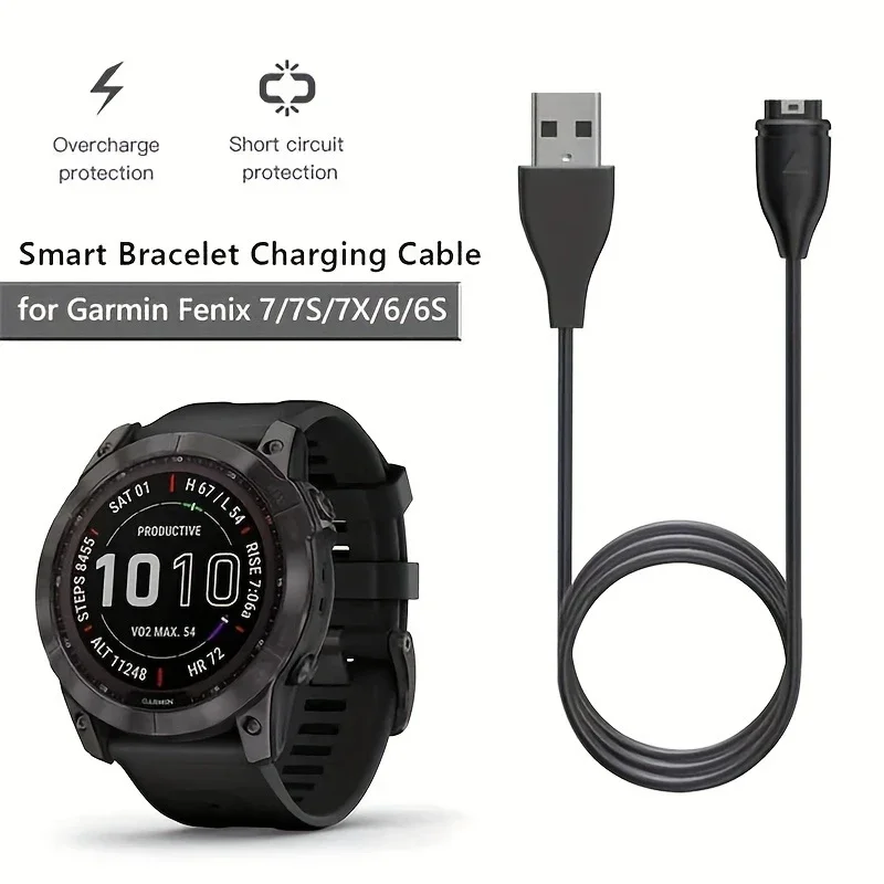 Charger Cable for Various for Garmin Models Including Fenix, Forerunner, And Venu Series, Smartwatch Charging Cable