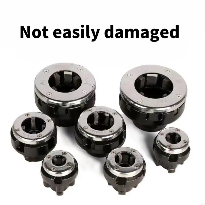 Pipe Threader Manual Plumber Pipe Threading Set Ratcheting Pipe Threading