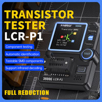 FNIRSI LCR-P1 Transistor Tester Multimeter Diode Transistor Capacitance Meter Resistance LCR ESR Meter, Multifunctional Tester