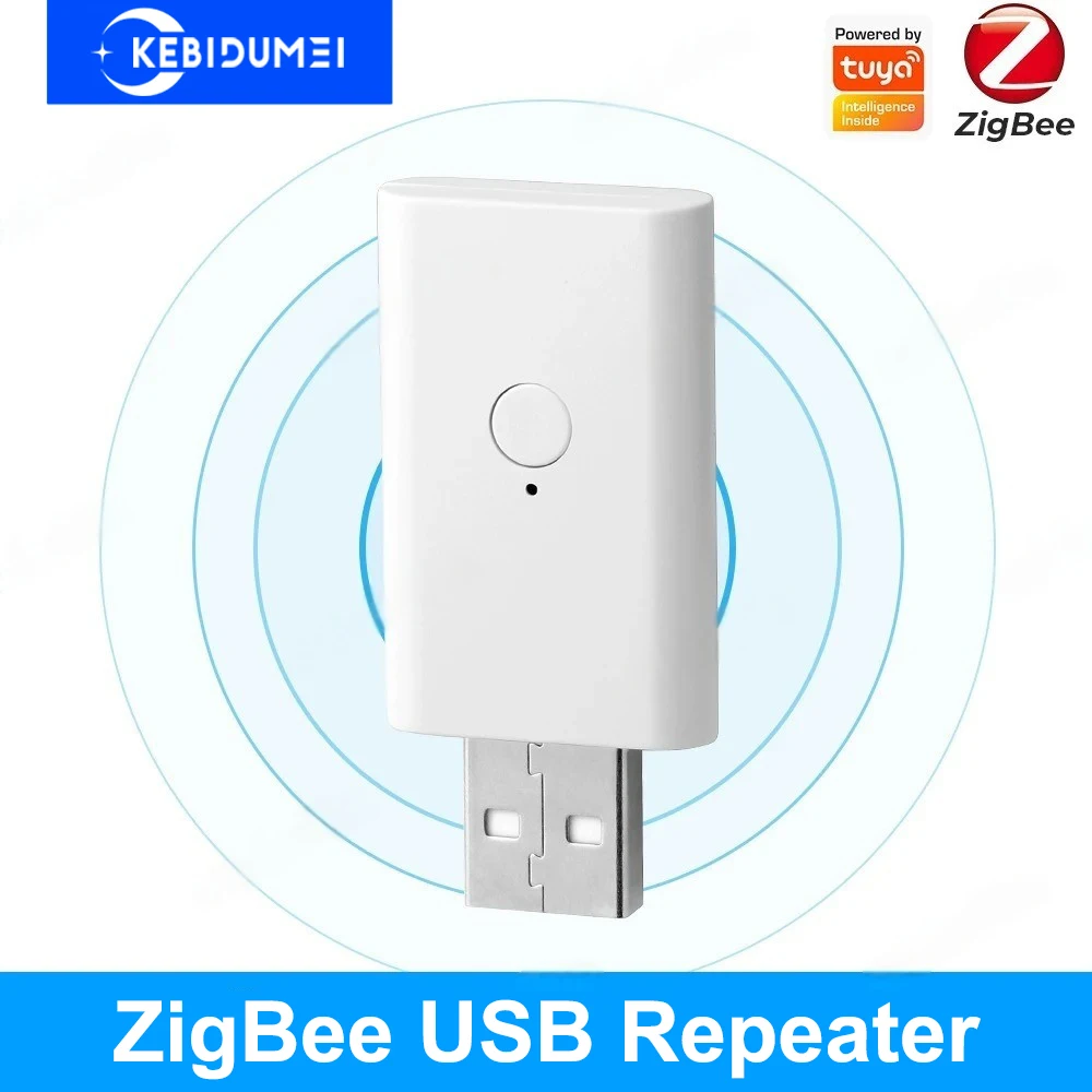 Tuya ZigBee3.0 리피터 증폭기 USB 신호 확장기 스마트 홈 장치 스마트 라이프 확장 APP 제어는 ZigBee Gateway와 함께 작동합니다.