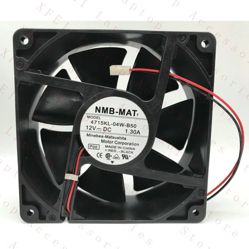 

D 1 шт. новый вентилятор охлаждения NMB-MAT 4715KL-04W-B50 12V 1.30A 2-проводной *tn