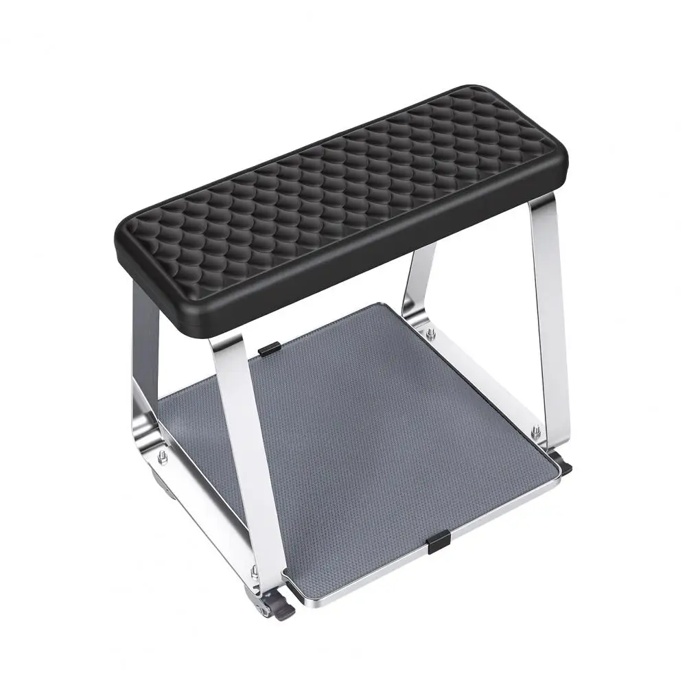 Soft Cushion Pedicure Foot Rest, Pedicure Stool for Nail Art Tech, Storage Shelf, Manicure Pedicure Stand for Home & Salon