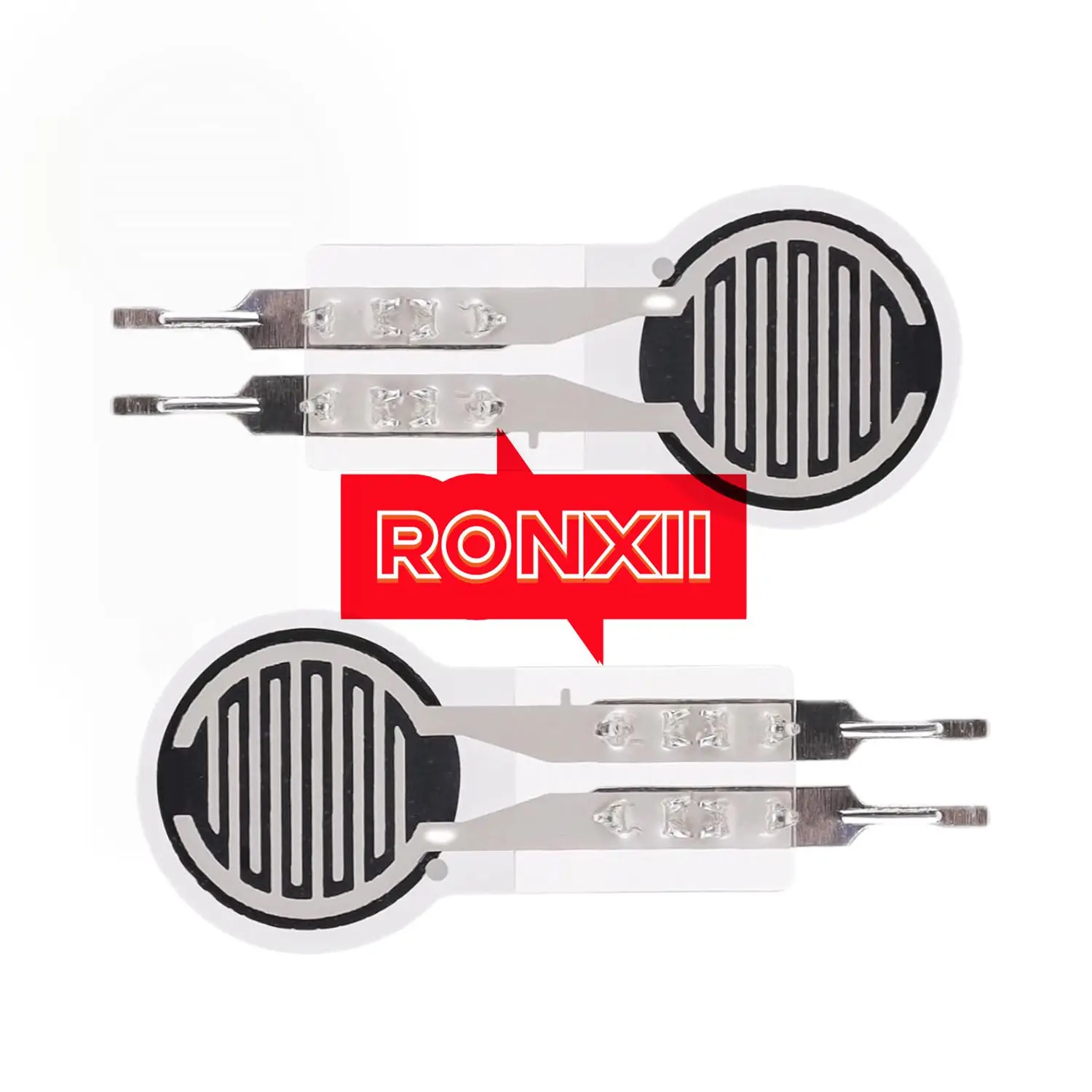 4PCS RP-C10/RP-C18 Flexible Film Pressure Resistance Sensor Assists Pressure Sensing Pen Tactile Intelligent Force Sensing FSR