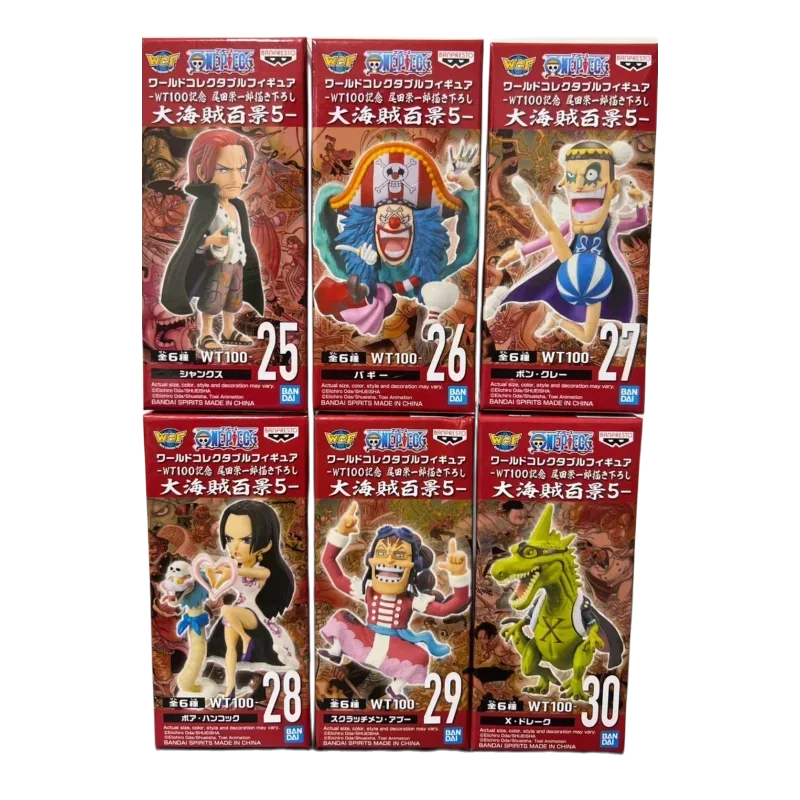 Genuine Bandai ONE PIECE WCF WT100 VOL5 Hancock Anime Action Figures Model Figure Toys Collectible Gift for Toys Hobbies Kids