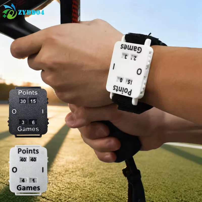 ●Portable Cricket/Tennis/Padel Scorer Wristband Instant Score Tracker No Memory Loss Suitable For Coaches, Referees, Players
