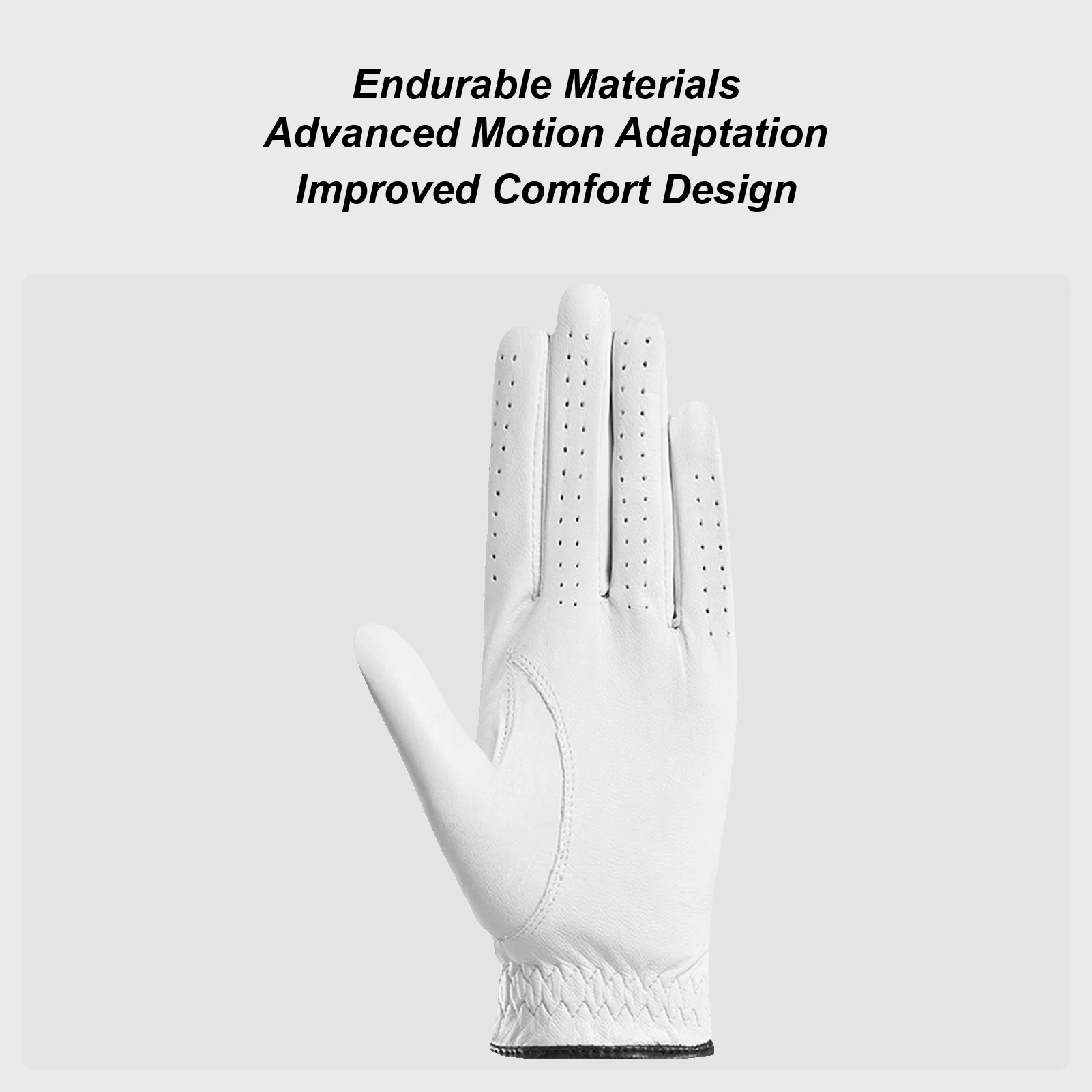 

Golf Glove Breathable Golf Glove Men Left Hand Padded Ergonomic Protective Grip For Women Driving Riding Cycling Fishing Tennis