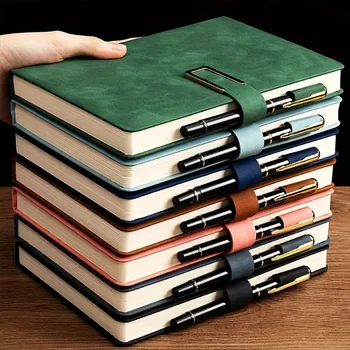 Vintage A5 Leather Notebook 1