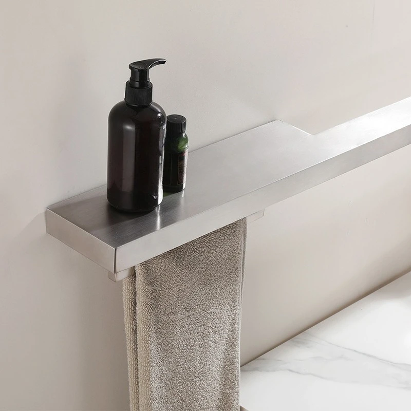 Toilet Shelf Bathroom Wash Rack Faucet Perforated Wash Sink Storage Rack