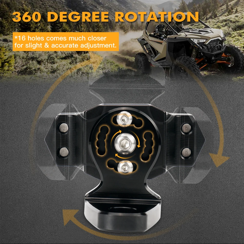 NICECNC UTV ATV 1.75"-2" светодиодный флагшток для крепления POLARIS RZR 1000 CAN-AM MAVERICK X3 YAMAHA WOLVERINE UNIVERSAL PARTS