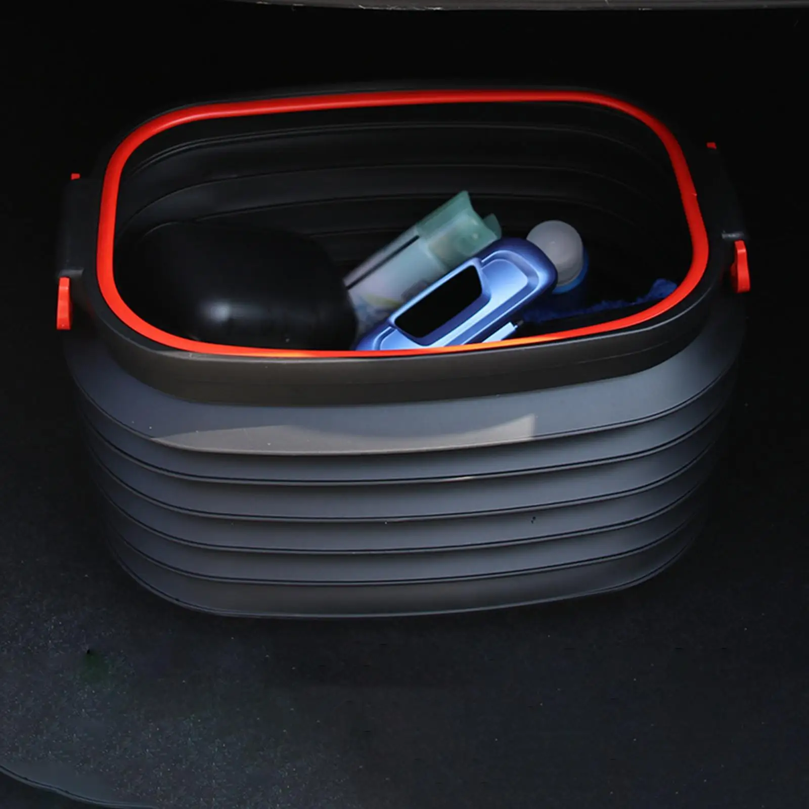 

Car Trunk Organizer Collapsable Water Pail 60L Outdoor Fishing Grocery