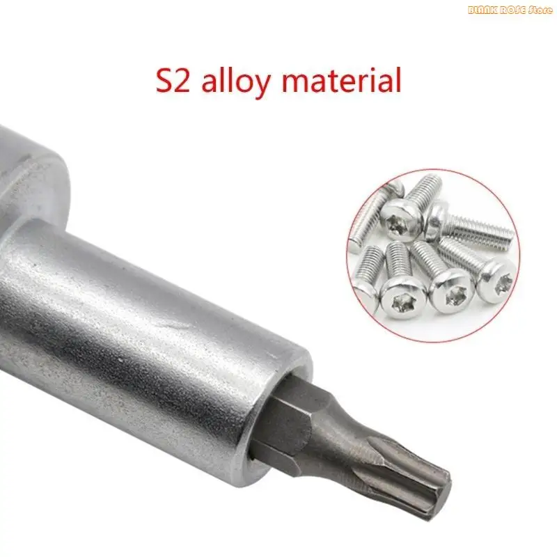 K1AE Screwdrivers Torx Shank Drill Bit For Power Household Hand Tools Replacement