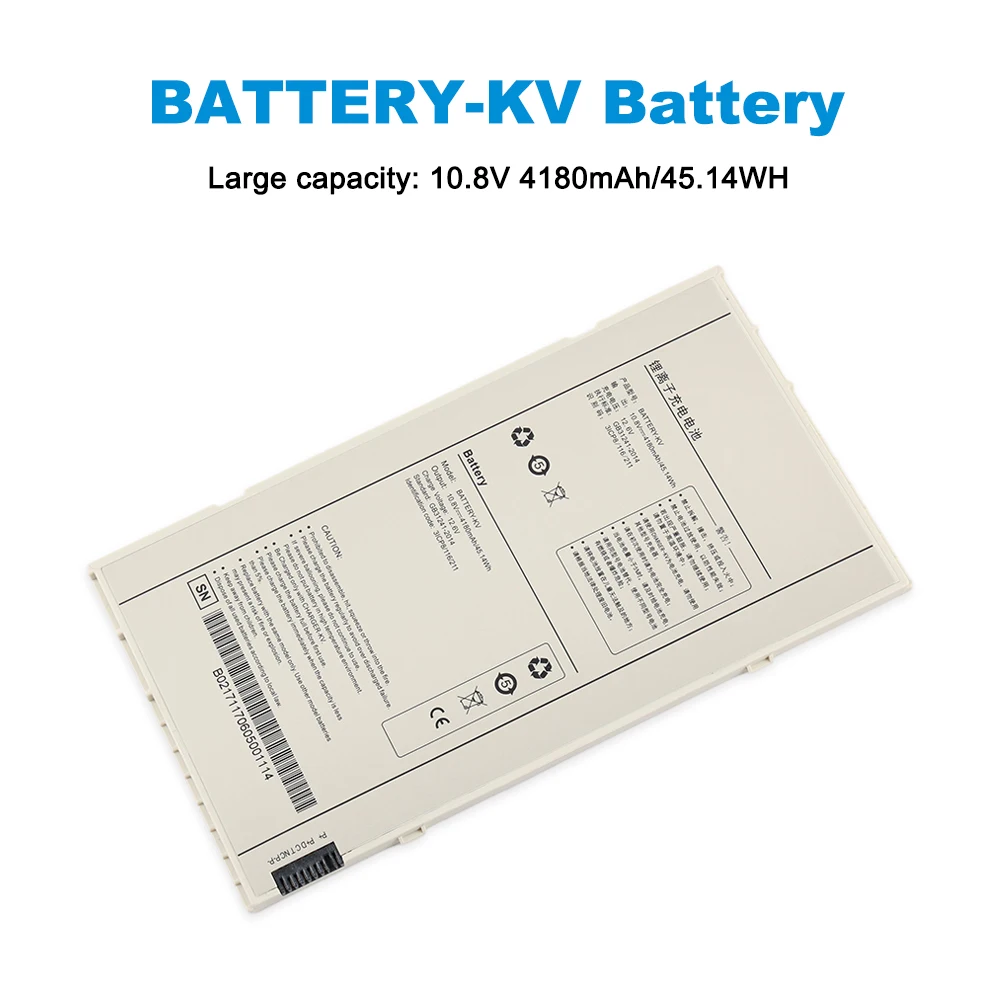 BATTERY-KV Replacement Battery For IRay DR Mars1417V/ Mars1717V Flat Panel Detector 10.8V 4180mAh/45.14WH