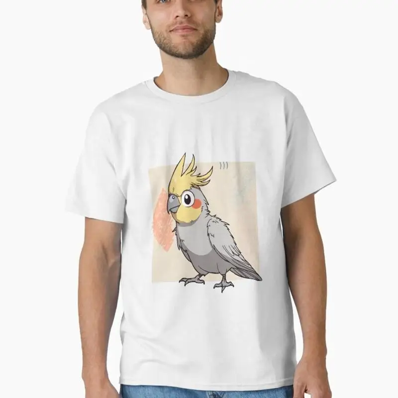 Chubby White Faced Cockatiel Classic T-Shirt