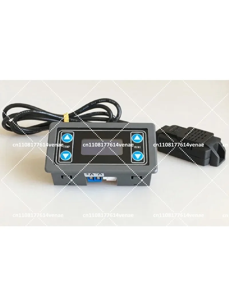 DC 6-30V Digital Display Temperature Humidity Controller Dual Output Thermostat for AC 220V Incubator
