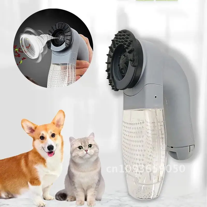 

Pet Hair Remover Electric Remover Grooming Vacuum Cleaner Tools Dog Cleaning Cat Puppy Hair Fur Shedding Trimmer