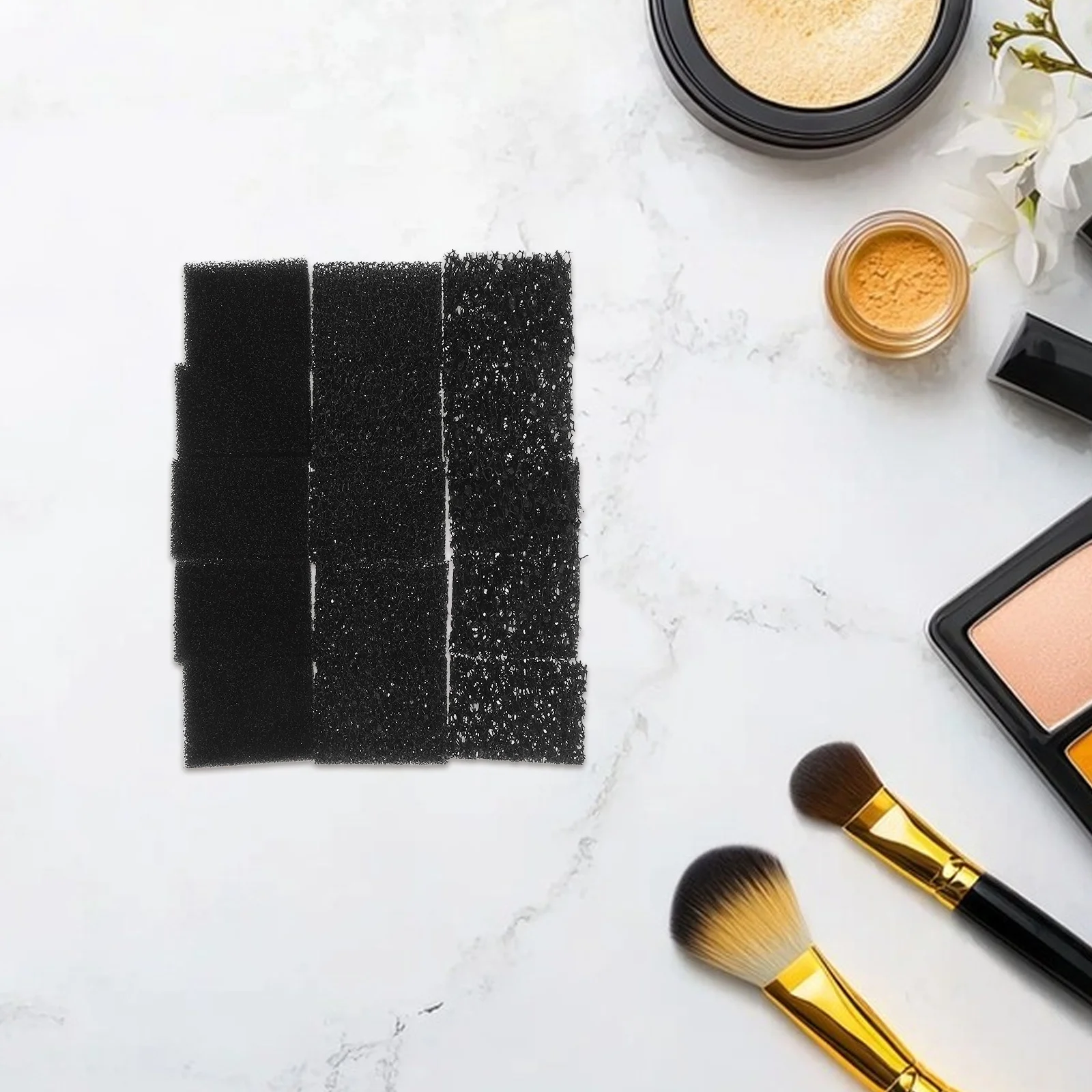 15 stks Speciale Effecten Make-Up Spons Realistische Kras Kneuzing Herbruikbare Theater Halloween Cosplay Bloed Spons Kit Gezicht Stoppels