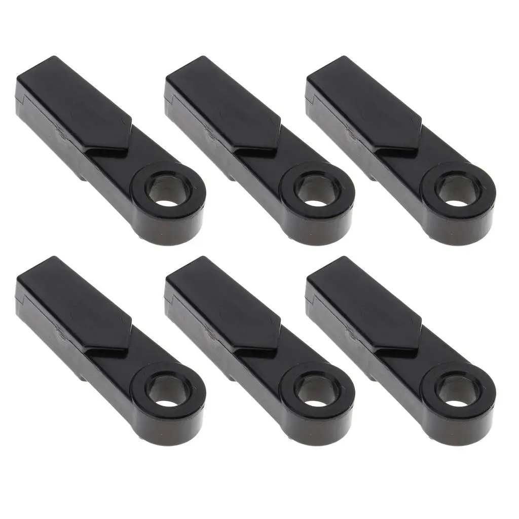 Black Plastic Nylon Cable End Square Style 663-48344-00 Outboard Control Replacement for Yamaha Engines