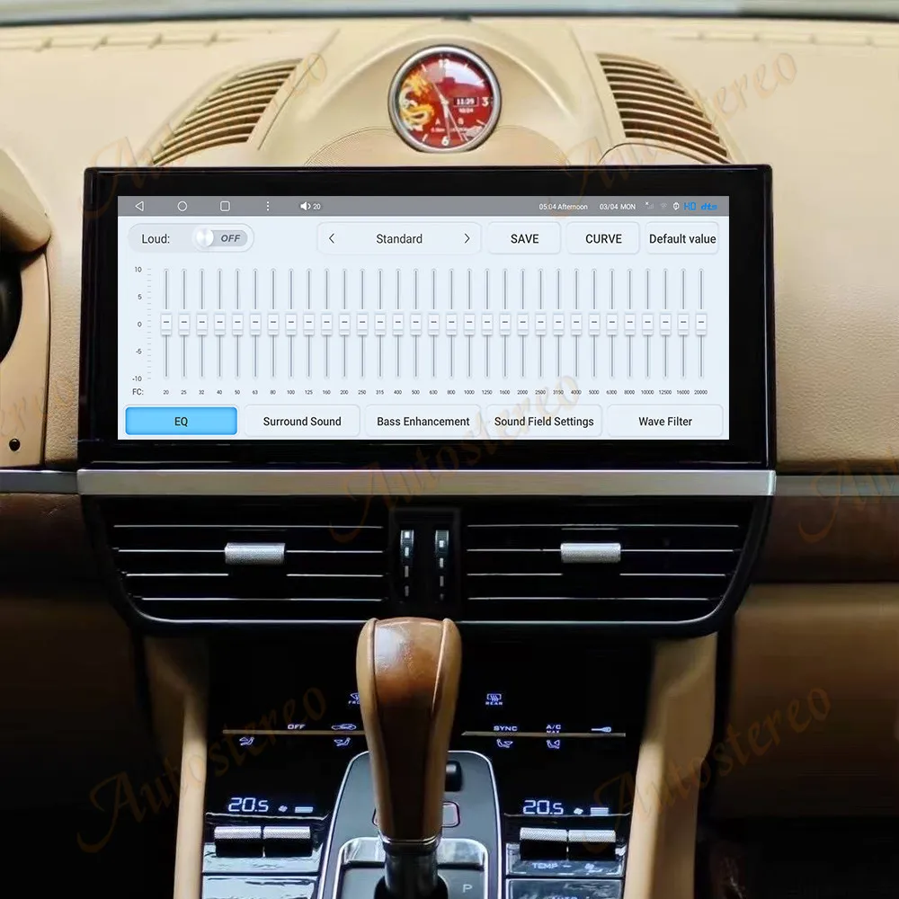 12.3' Auto Large Touch Screen Car Multimedia Stereo Radio For Porshce Cayenne 2010-2017 Wireless GPS Navigation Device