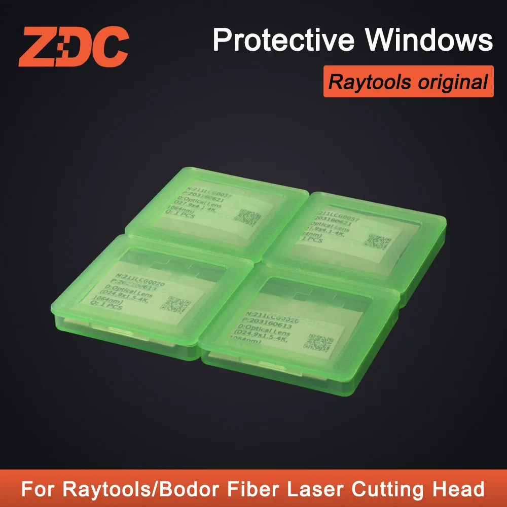 ZDC Raytools Original optical lens 27.9*4.1 N.211LCG0037 Raytools Quartz Fused Silica Fiber laser windows For Raytools Bodor