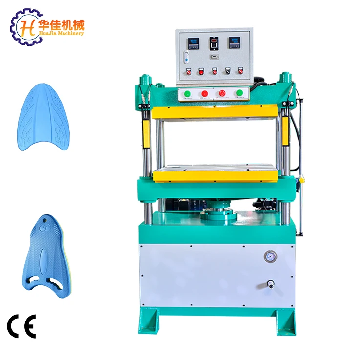EVA Baby Swimming Float Board Four-Column Hot Press Forming Machine New Condition Small Size Core Including Motor Engine