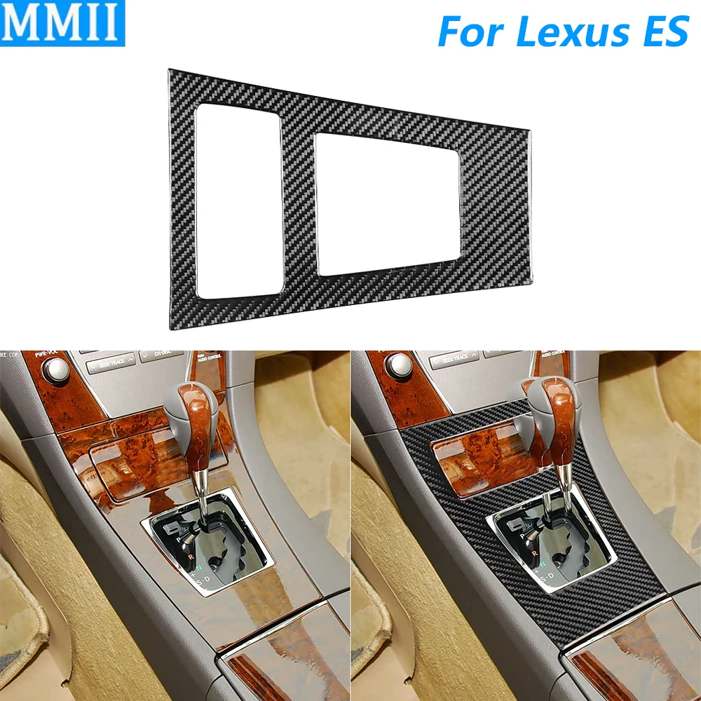 

Для Lexus ES ES350 ES240 2006-2012 углеродное волокно центральное управление переключением передач объемная панель отделка автомобильные аксессуары наклейка