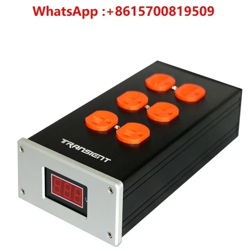 

Plug-in with digital display, special power bank socket for audio power amplifier CD machine