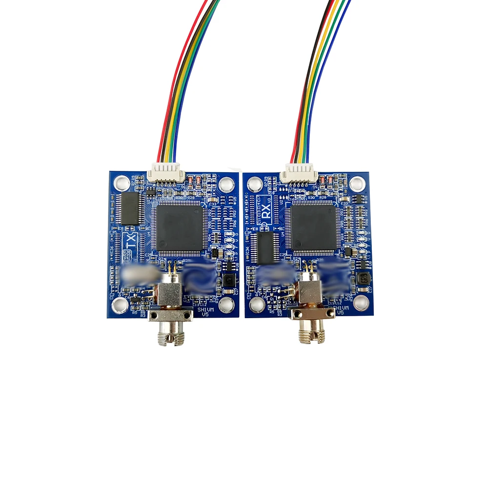 Модуль TX RX 40 км, 1-канальный видео + UART TTL SBUS, оптоволоконный преобразователь с защитой от изгиба FC/UPC 5 В ~ 28 В для оптоволоконного оборудования