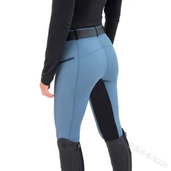 Women's leggings Elastic pants Fashion casual zipper leggings equestrian pants Horse Riding