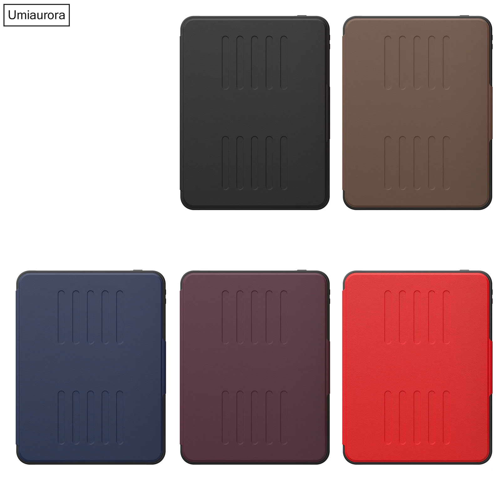 Funda resistente a prueba de golpes para iPad Pro 11 M4 Air 4 5 10,9 pulgadas 2022 Air6 2024 Funda de cuero con tapa y soporte inteligente