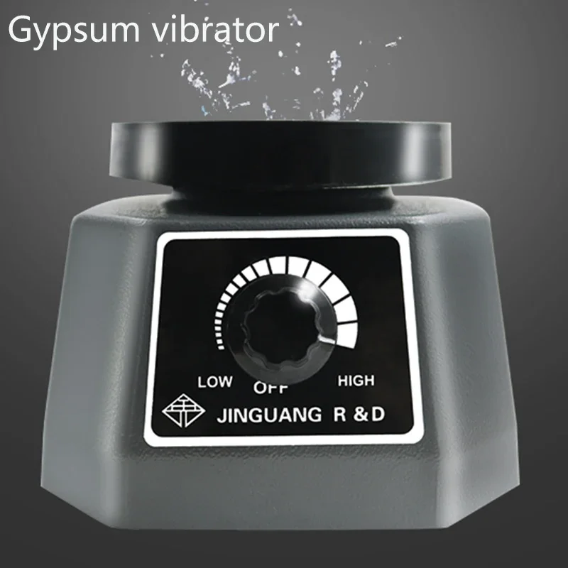 Speed Adjustable Round Plate Plaster Vibrator Variable Intensity Gypsum Shaker for  Lab Equipment