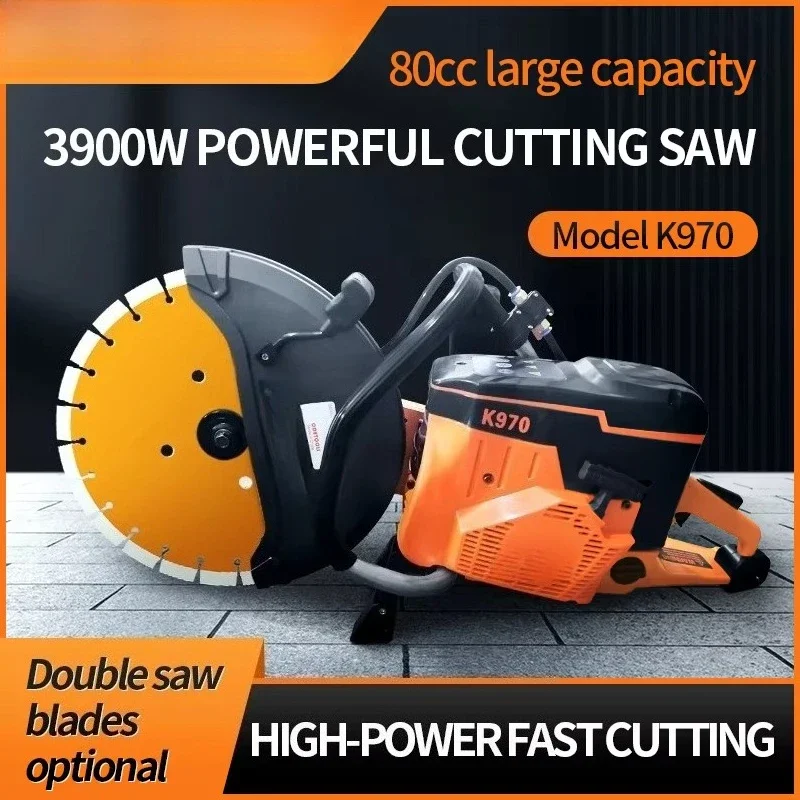 K970 Metal Cutting Concrete Saw Machine Machinery Concrete Cutting Chainsaw