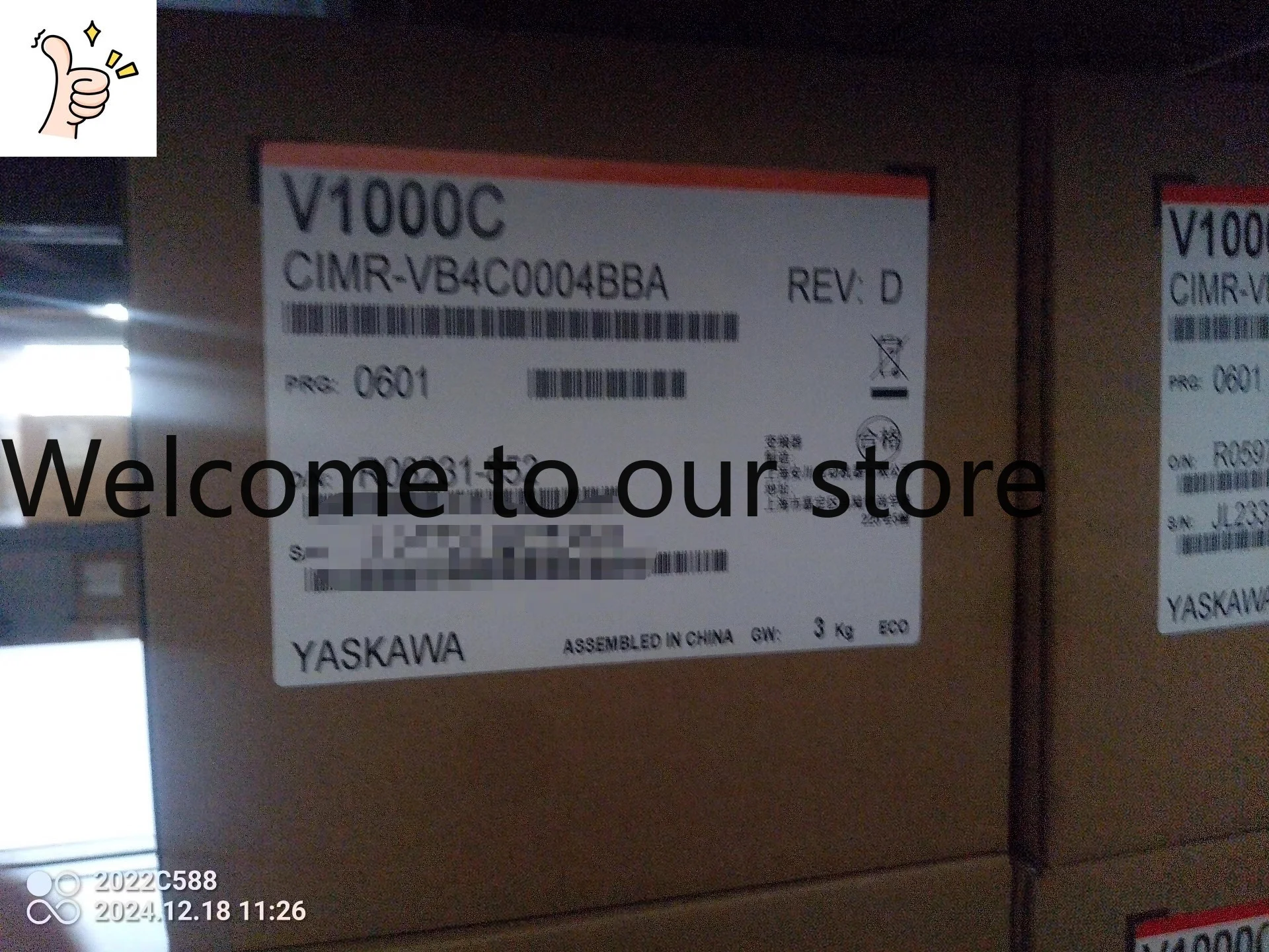VB4C0004 New Genuine Yaskawa Inverter