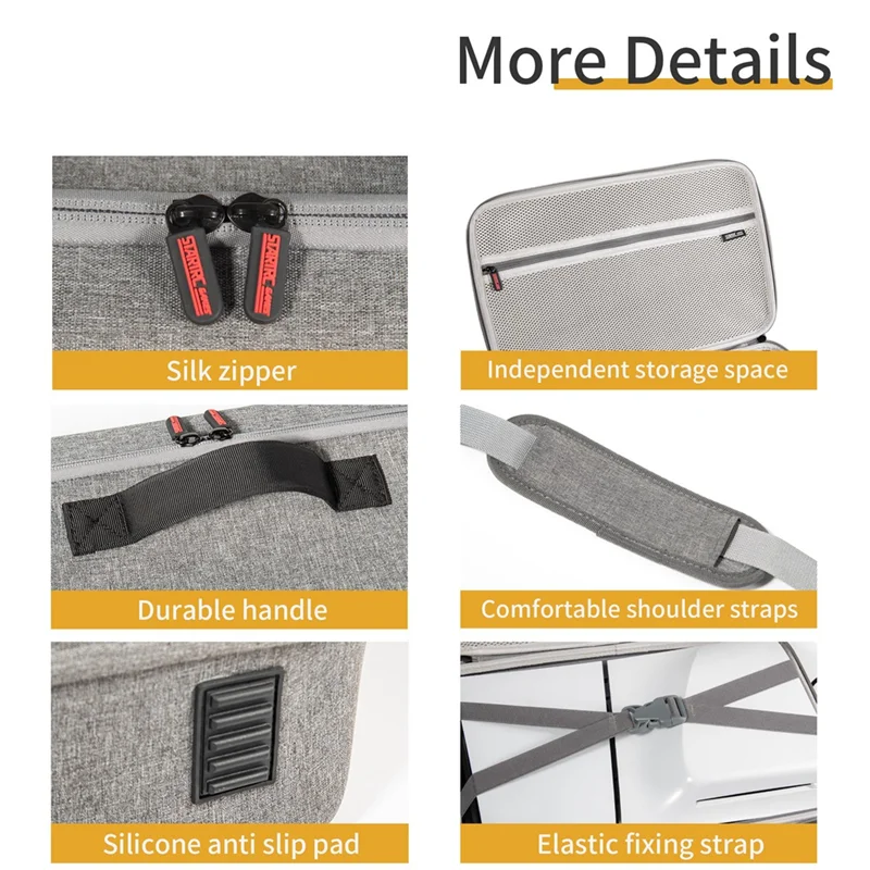 For Sony PS5 Slim Storage Bag Large Capacity Shockproof Travel Case With Shoulder Strap For PS5 Slim Console Controller